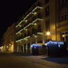Marktplatz, Hotel "Elbresidenz und Kirche in Bad Schandau