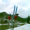 Skitour auf dem Elberadweg 2011