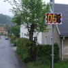 Ich bin heute in Struppen als Fußgänger "geblitzt" worden