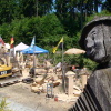 Anton Günther mit dem "Zerrwanst"  (BLOCKHAUSEN)