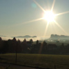 Sonntagmorgen zwischen Papstdorf und Kleinhennersdorf