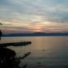Insel KRK - Abendlicher Blick von Njivice nach Rijeka